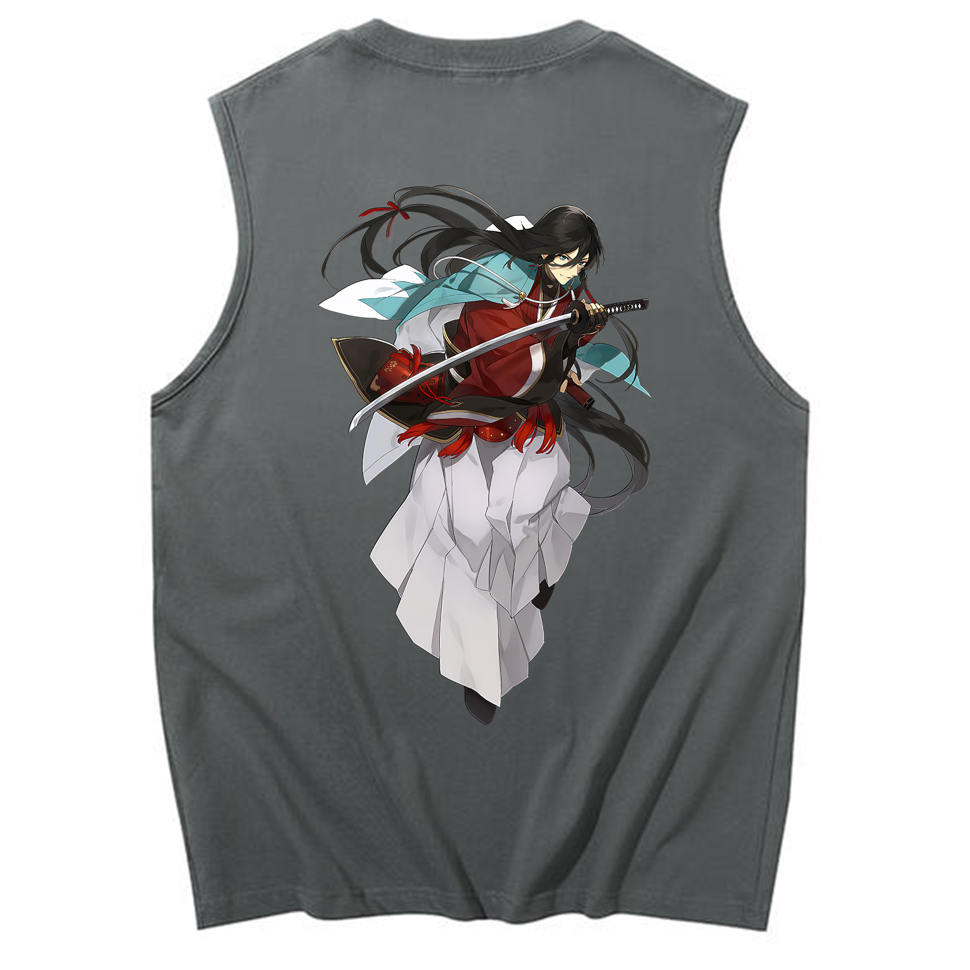 （画像用） 刀剣乱舞 Touken Ranbu コットン100％タンクトップ（背面プリント）